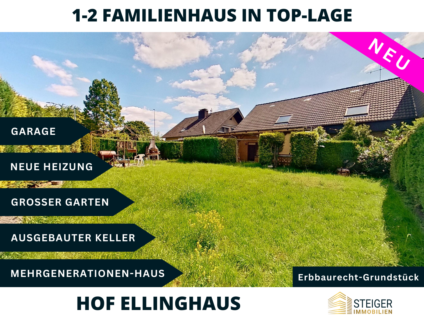 Einfamilienhaus zum Kauf 359.000 € 6 Zimmer 172 m²<br/>Wohnfläche 508 m²<br/>Grundstück ab sofort<br/>Verfügbarkeit Westerholt Herten 45701