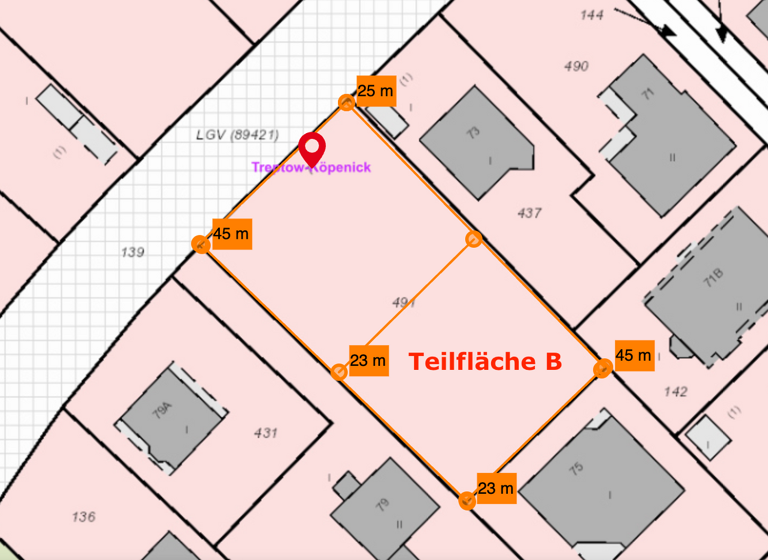 Grundstück zum Kauf 220.000 € 549,5 m² Grundstück Tongrubenweg 77 Müggelheim Berlin 12559