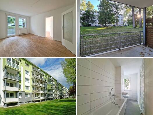 Wohnung zur Miete 304 € 2 Zimmer 49 m² 1. Geschoss Maxim-Gorki-Straße 76 Freiberg Freiberg 09599