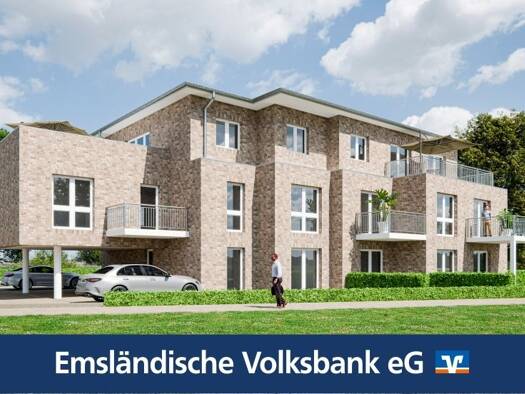 Wohnung zum Kauf - Erstbezug provisionsfrei 287.900 € 3 Zimmer 68,4 m² EG Neustadt Meppen 49716