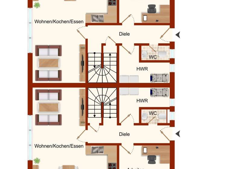 Mehrfamilienhaus zum Kauf 429.000 € 8 Zimmer 203,1 m²<br/>Wohnfläche 820 m²<br/>Grundstück Seriem Esens / Seriem 26427