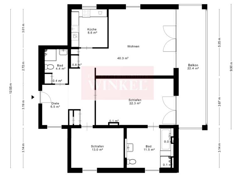 Wohnung zum Kauf 449.000 € 3 Zimmer 119 m²<br/>Wohnfläche 1.<br/>Geschoss ab sofort<br/>Verfügbarkeit Niederbreisig Bad Breisig 53498