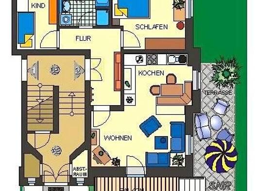 Terrassenwohnung zur Miete 1.090 € 3 Zimmer 77,8 m² frei ab sofort Saarstraße 30 Coschütz/Gittersee Ortsamtsbereich Plauen 01189