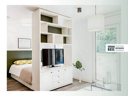 Wohnung zur Miete Wohnen auf Zeit 655 € 1 Zimmer 30,6 m² frei ab 01.02.2026 Klingholzstraße 8 Wiesbaden 65189