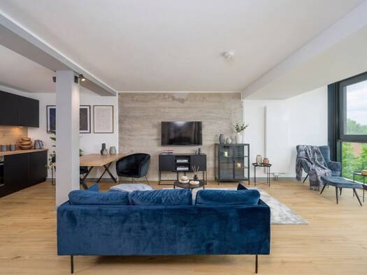 Wohnung zum Kauf 595.000 € 1,5 Zimmer 79,2 m² 6. Geschoss Barmbek-Nord Hamburg 22305