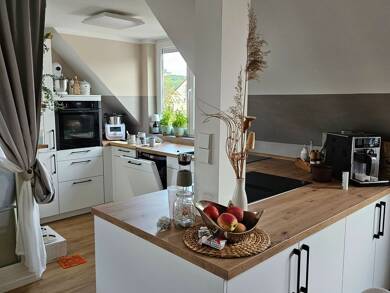 Maisonette zur Miete 1.150 € 3 Zimmer 80 m² Geschoss 3/3 frei ab 01.09.2025 Wiernsheim Wiernsheim 75446