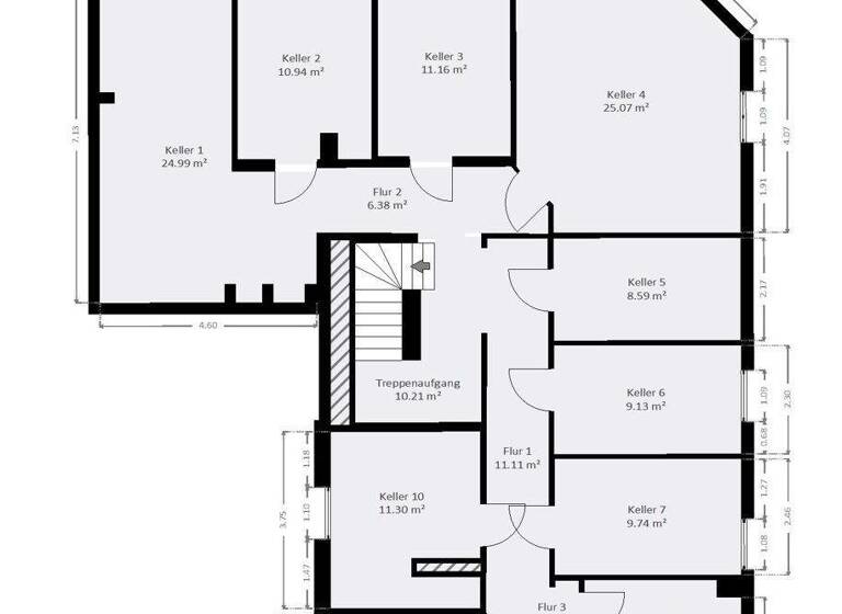 Mehrfamilienhaus zum Kauf 2.100.000 € 30 Zimmer 709 m² 276 m² Grundstück Wiesbaden 65195