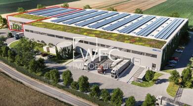 Lagerhalle zur Miete - Neubau 7,60 € 2.295 m² Lagerfläche Melitta-Bentz-Straße 4 Obermiethnach Kirchroth 94356