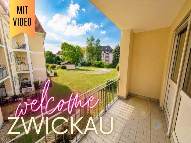 Wohnung zur Miete 545 € 3 Zimmer 77,8 m² 1. Geschoss Rosa-Luxemburg-Straße 90 Pölbitz Zwickau 08058