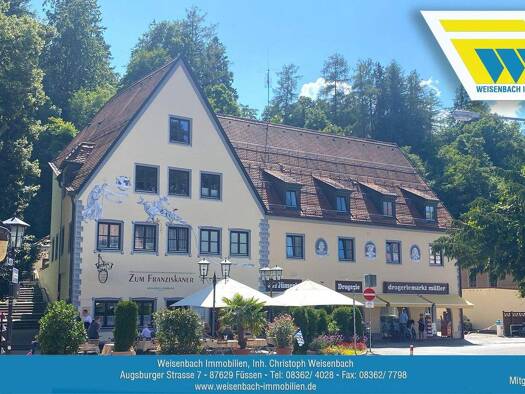 Studio zur Miete 470 € 1 Zimmer 45 m² Geschoss 2/2 frei ab 01.05.2026 Füssen 87629