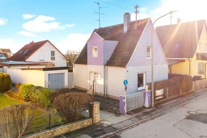 Einfamilienhaus zum Kauf provisionsfrei 400.000 € 3 Zimmer 90 m²<br/>Wohnfläche 350 m²<br/>Grundstück ab sofort<br/>Verfügbarkeit Stadtbergen Stadtbergen 86391