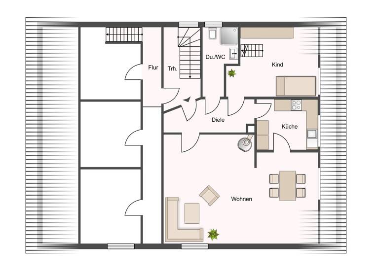Wohnung zum Kauf 120.000 € 3,5 Zimmer 82,7 m² Wiesensteig 73349