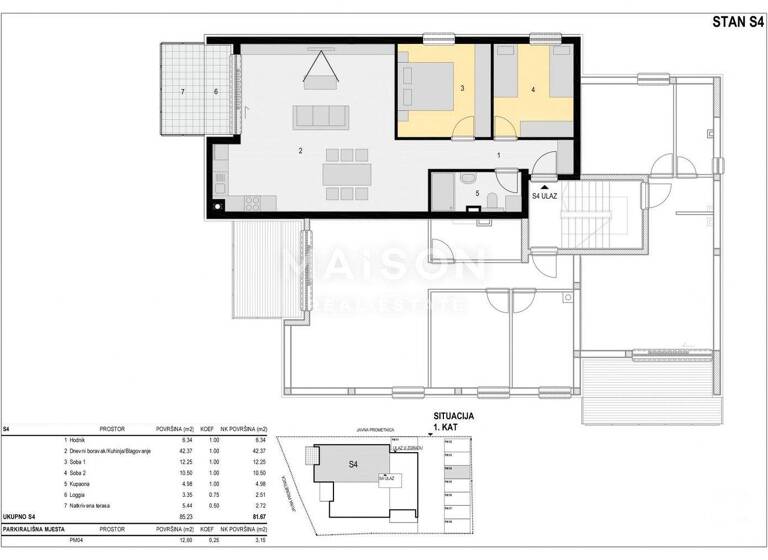 Wohnung zum Kauf 497.370 € 3 Zimmer 1. Geschoss Kolan 23250