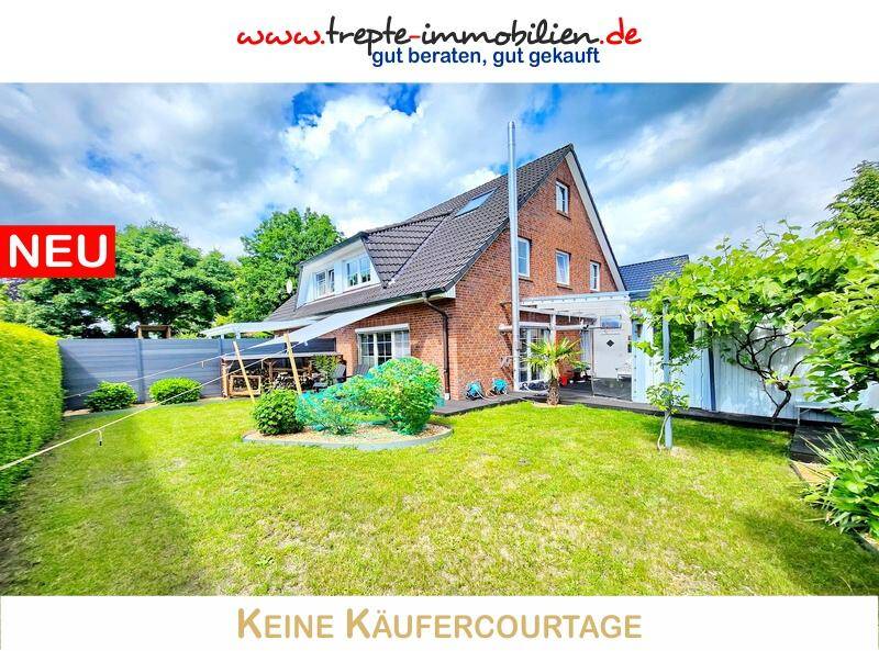 + ENERGIEEFFIZIENZKLASSE A + Schicke Doppelhaushälfte in TRAUM - Lage in Ulzburg-Süd !!!
