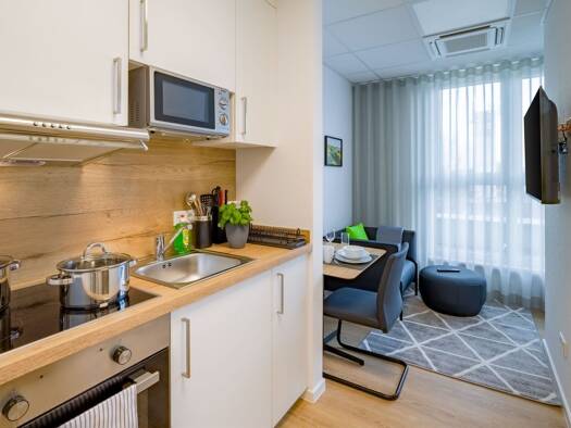 Studio zur Miete - Erstbezug Wohnen auf Zeit 895 € 17 m² Kirchstraße 65 Klein-Krotzenburg Hainburg 63512