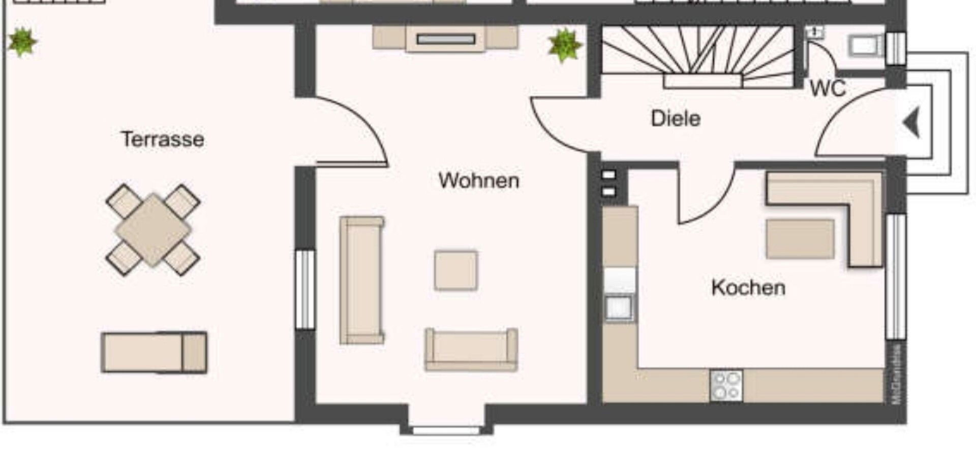 Reihenendhaus zur Miete 1.900 € 4,5 Zimmer 120 m²<br/>Wohnfläche 144 m²<br/>Grundstück 01.04.2025<br/>Verfügbarkeit Widdersdorf Köln 50859