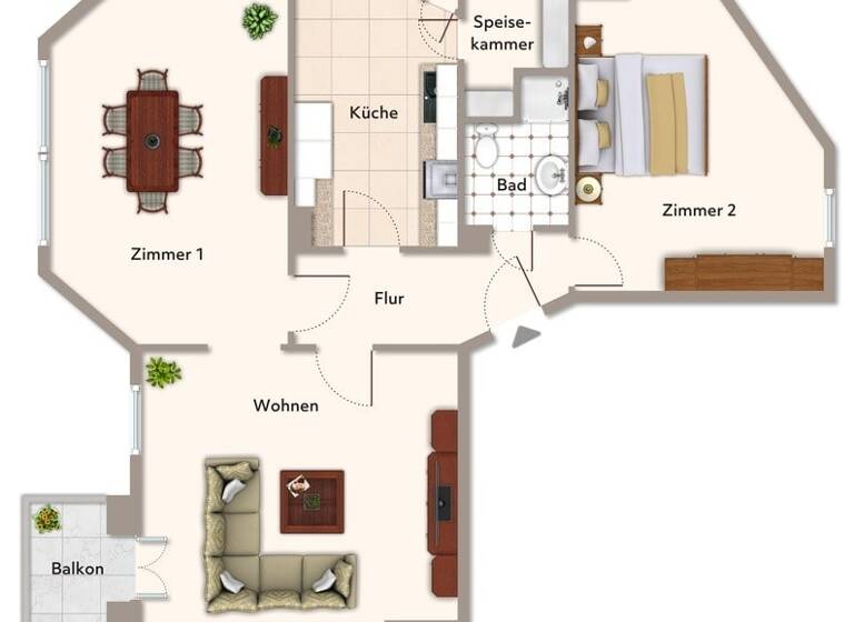 Wohnung zum Kauf 395.000 € 3 Zimmer 81,8 m² Friedenau Berlin 12161