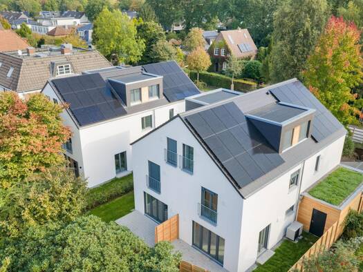 Doppelhaushälfte zum Kauf - Erstbezug provisionsfrei 849.000 € 4,5 Zimmer 136,1 m² 215,5 m² Grundstück Volksdorf Hamburg 22359