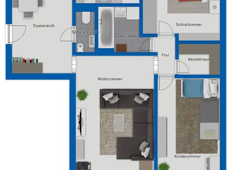 Wohnung zum Kauf 249.000 € 4 Zimmer 93 m² 4. Geschoss Hohengehren Baltmannsweiler 73666