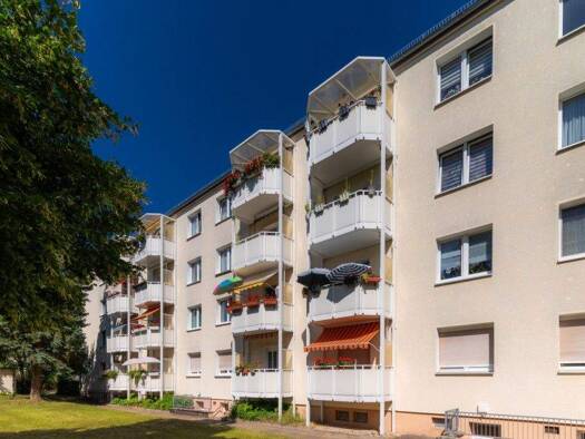 Wohnung zur Miete 467 € 3 Zimmer 58,4 m² 2. Geschoss frei ab sofort Reinefarthstraße 109 Merseburg 06217