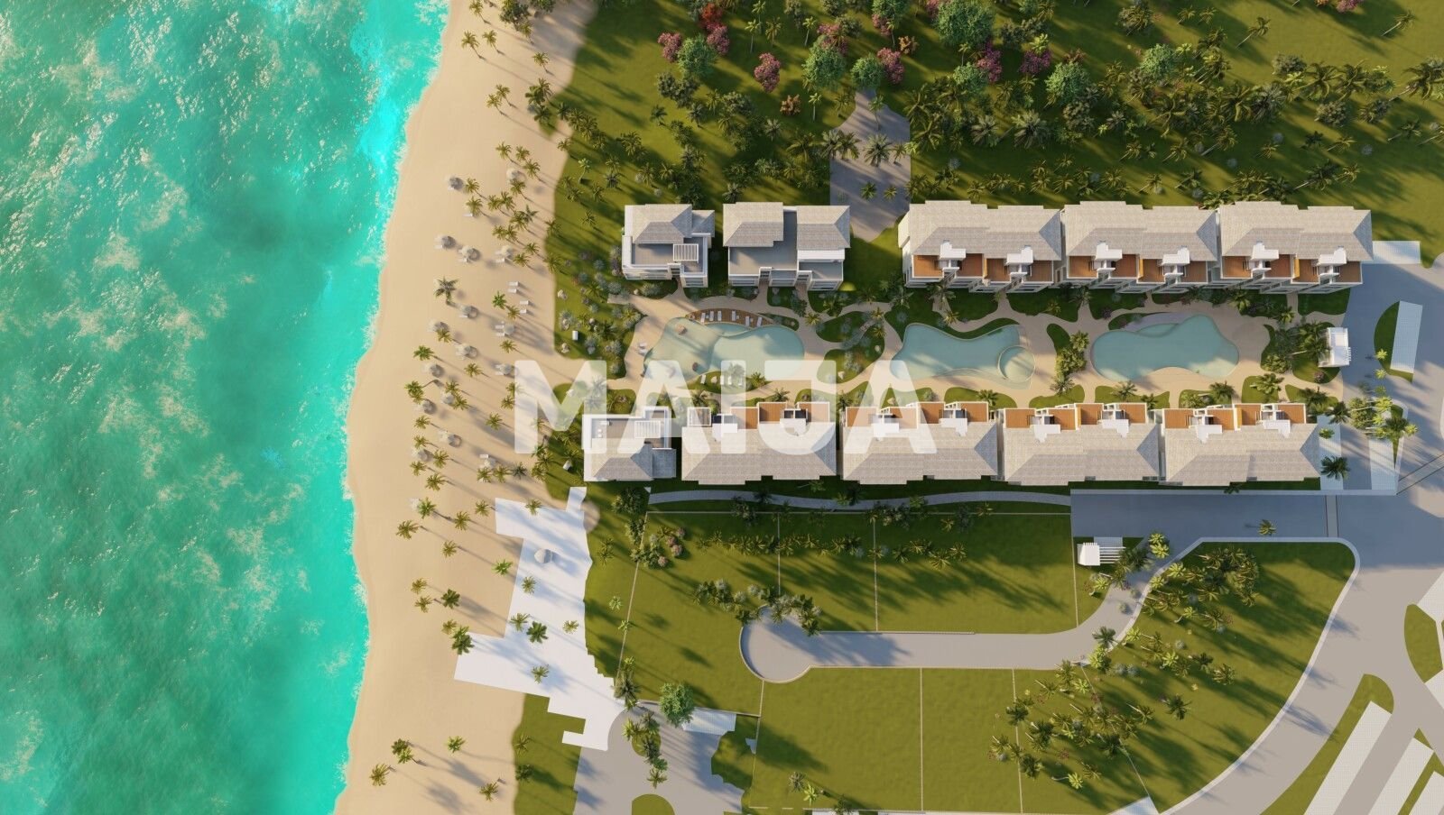 Apartment zum Kauf 609.163,33 € 3 Zimmer 103,2 m²<br/>Wohnfläche 1.<br/>Geschoss Beach front condo Dominicus Bayahibe Bayahíbe 23000