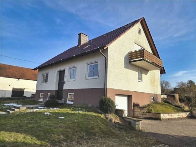 Einfamilienhaus zum Kauf 299.000 € 4 Zimmer 110 m² 1.222 m² Grundstück frei ab sofort Leuzendorf Burgpreppach 97496