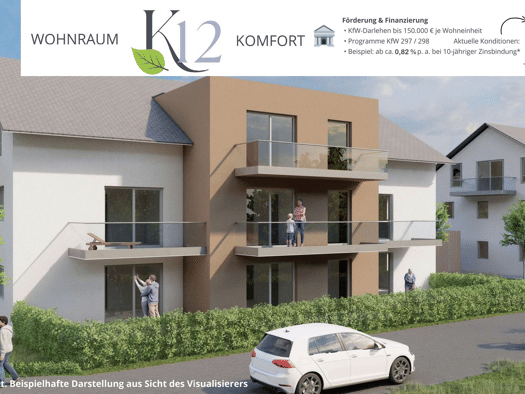 Wohnung zum Kauf provisionsfrei 225.647 € 2 Zimmer 47,8 m² 1. Geschoss frei ab 31.03.2028 Kreuther Straße Bernhardswald Bernhardswald 93170