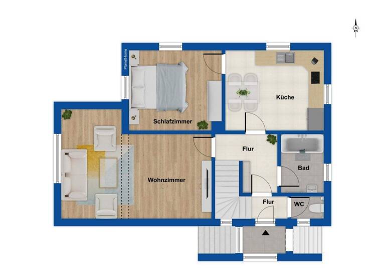 Einfamilienhaus zum Kauf 545.000 € 4 Zimmer 75 m² 674 m² Grundstück Leitershofen Stadtbergen 86391