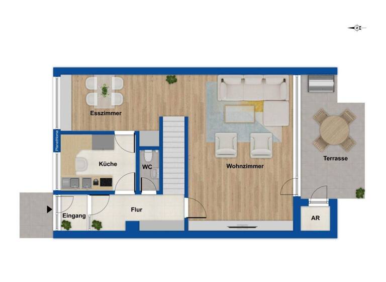 Reihenmittelhaus zum Kauf 250.000 € 5 Zimmer 103,6 m² 158 m² Grundstück Nattheim 89564