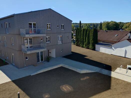 Wohnung zur Miete - Erstbezug 762 € 5 Zimmer 108,9 m² Geschoss 2/2 frei ab sofort Erling Andechs 82346