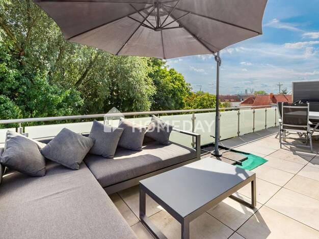 Penthouse zum Kauf - Erstbezug 835.000 € 4 Zimmer 116 m² 3. Geschoss Mörsenbroich Düsseldorf 40470