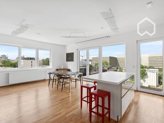 Wohnung zur Miete Wohnen auf Zeit 2.400 € 3 Zimmer 90 m² frei ab 02.10.2026 Mitte Berlin 10115