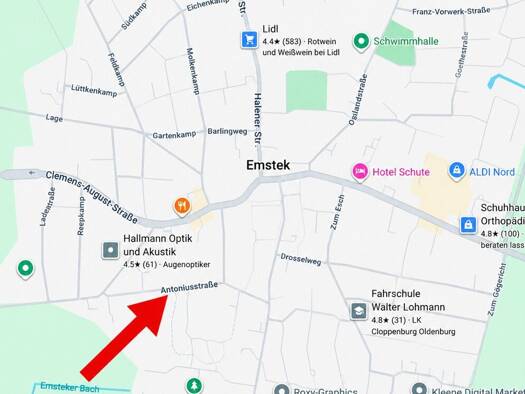 Lagerhalle zur Miete 475 € 95 m² Lagerfläche Emstek Emstek 49685
