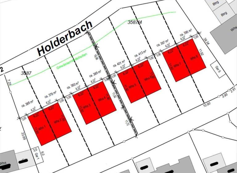 Doppelhaushälfte zum Kauf provisionsfrei 393.000 € 4 Zimmer 121 m² 390 m² Grundstück Eberbach 69412