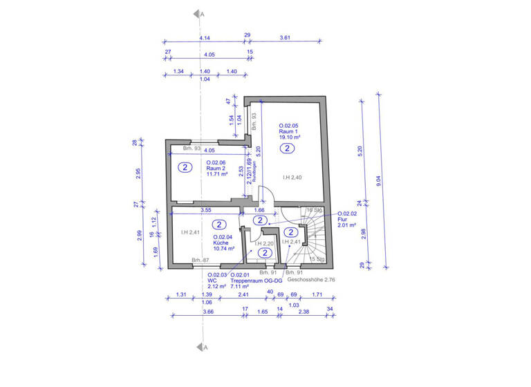 Maisonette zum Kauf 259.000 € 5 Zimmer 100,9 m² Horchheim Koblenz 56076