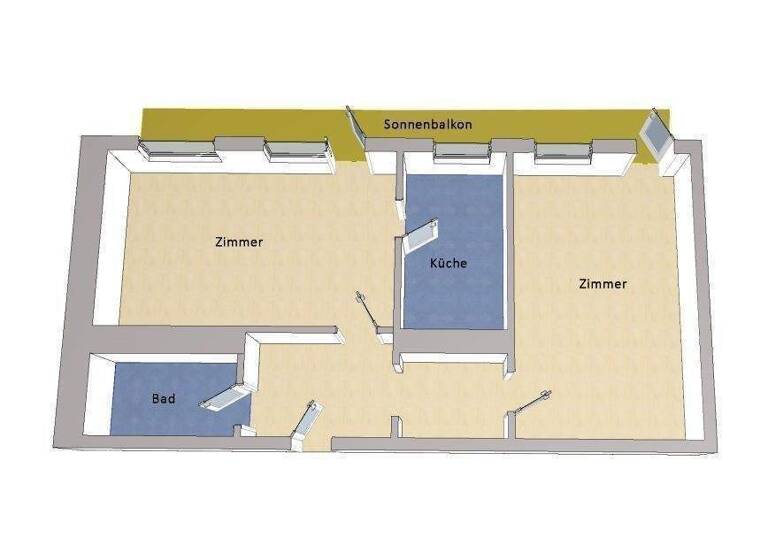 Wohnung zum Kauf 229.000 € 2 Zimmer 73 m² Köpenick Berlin 12559
