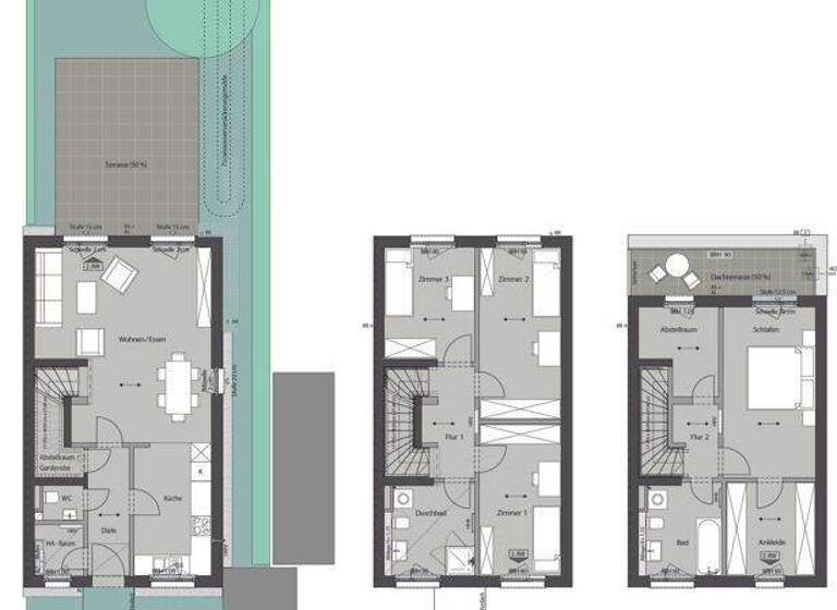 Wohnung zur Miete 2.804 € 5 Zimmer 156,2 m² Blumeneschenweg 16A Kaulsdorf Berlin 12621