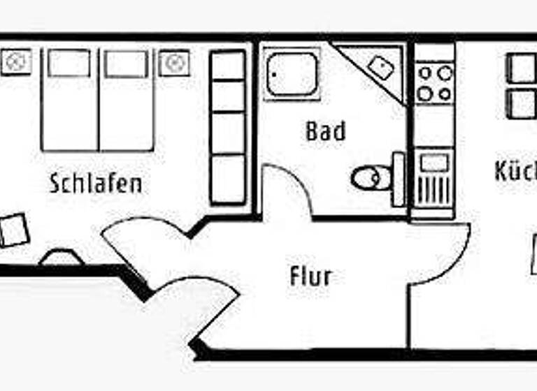Studio zum Kauf 219.000 € 2 Zimmer 52 m² frei ab sofort Binz Ostseebad Binz 18609