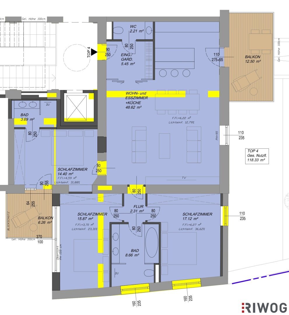 Wohnung zum Kauf 790.000 € 4 Zimmer 118,3 m²<br/>Wohnfläche 1.<br/>Geschoss Wien 1130