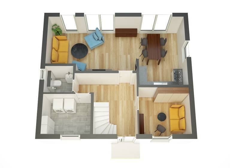 Einfamilienhaus zum Kauf 394.802 € 5 Zimmer 121 m² 780 m² Grundstück Grambow 19071