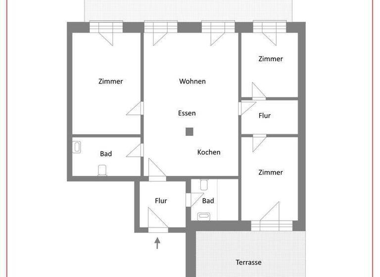 Terrassenwohnung zum Kauf 465.000 € 4 Zimmer 102 m² 1. Geschoss Prora Binz 18609