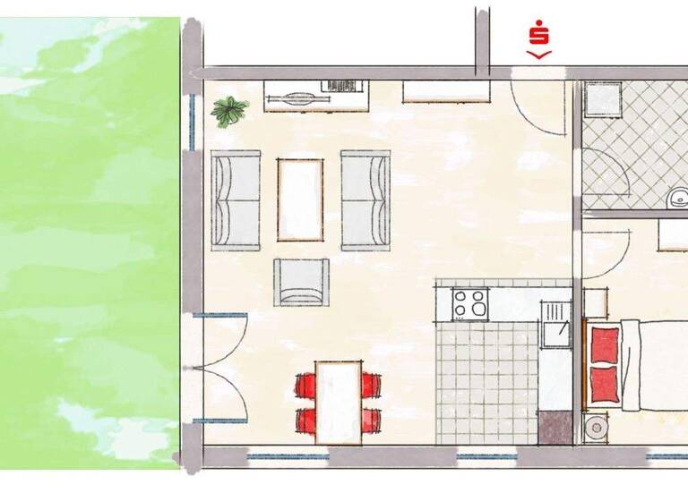 Wohnung zum Kauf provisionsfrei 279.000 € 2 Zimmer 61,3 m² Langlau Pfofeld 91738
