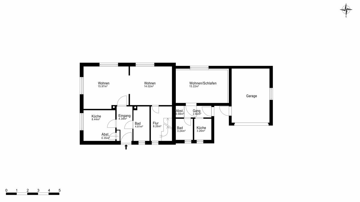 Einfamilienhaus zum Kauf 199.000 € 5 Zimmer 120,4 m²<br/>Wohnfläche 469 m²<br/>Grundstück Kronwerk - Nord Rendsburg 24768