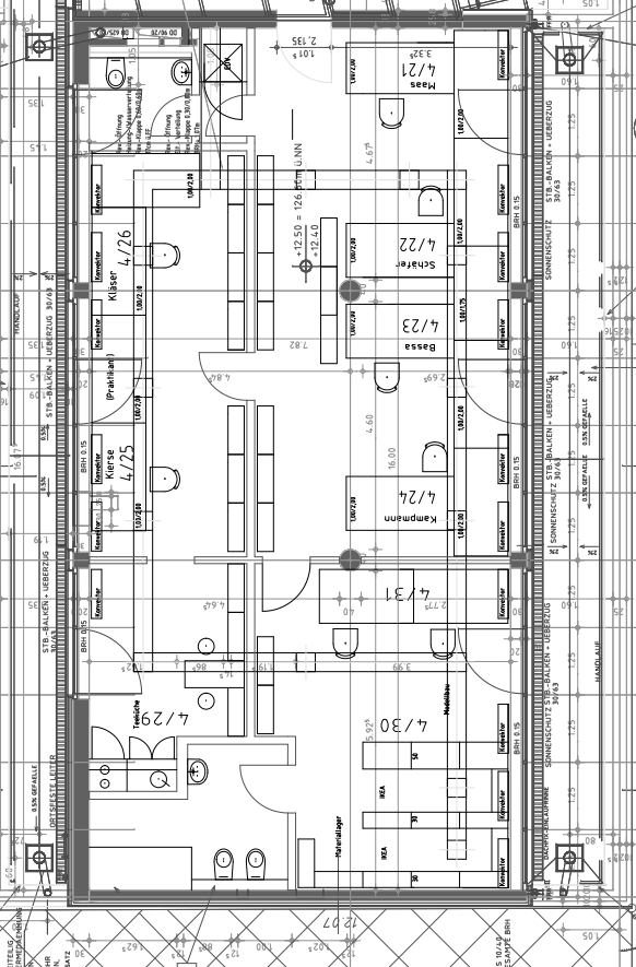 Bürofläche zur Miete provisionsfrei 13,50 € 140 m²<br/>Bürofläche ab 140 m²<br/>Teilbarkeit Rüttenscheid Essen 45131