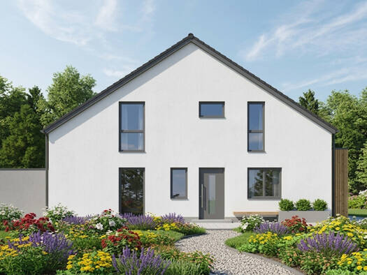 Doppelhaushälfte zum Kauf - Erstbezug provisionsfrei 389.000 € 4 Zimmer 114 m² 256 m² Grundstück Beusingsen Bad Sassendorf / Beusingsen 59505