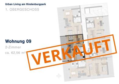 Wohnung zum Kauf - Neubau 416.575 € 2 Zimmer 62,6 m² Schubertstr. 2 Ingolstadt Ingolstadt 85057