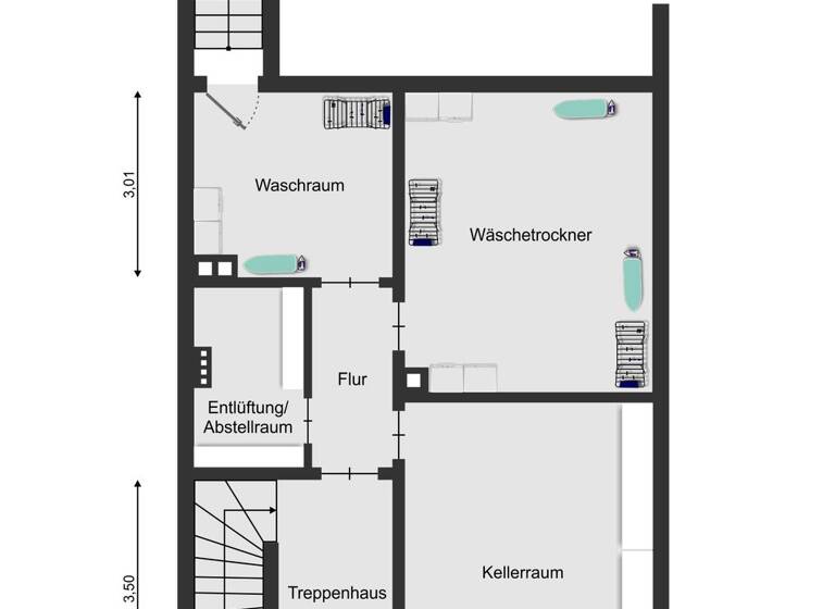 Mehrfamilienhaus zum Kauf 595.000 € 6 Zimmer 162 m² 260 m² Grundstück Schweinau Nürnberg 90441