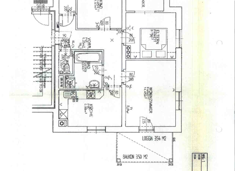 Wohnung zur Miete 692 € 3 Zimmer 69,4 m² EG frei ab 01.05.2026 Taufkirchen Nr. 112,113 Taufkirchen an der Trattnach 4715