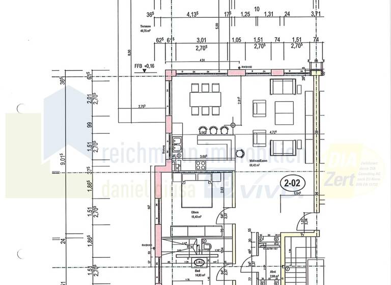 Wohnung zum Kauf 495.000 € 3 Zimmer 141,3 m² Hüfingen 78183