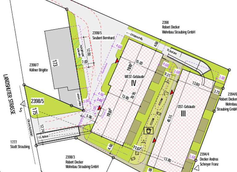Grundstück zum Kauf provisionsfrei 3.333 m² Grundstück Straubing 94315